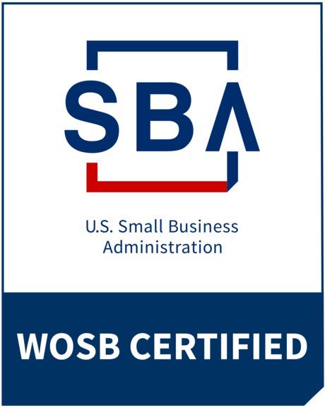 SBA certified Woman-Owned Small Business